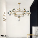 Люстра Modo Gold Blue Modzyn Design 24053-229003