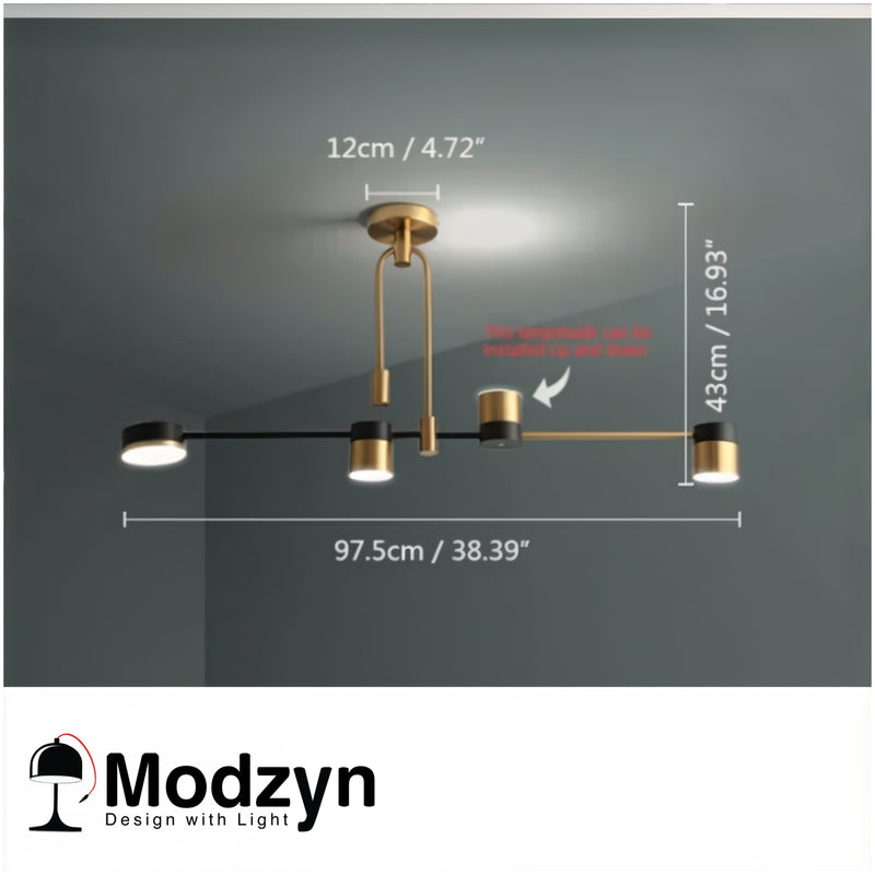 Люстра Led Satellite Modzyn Design 24053-230482