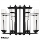 Люстра Glass Сharm Round Black На 8 Плафонів Modzyn Design 24103-235571