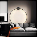 Настінний Світильник Round Led Black D-800 Modzyn Design 250814-240837