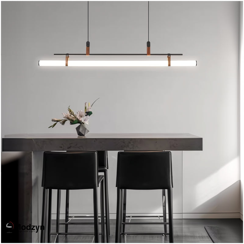 Люстра Tubus Line Lamp Black Modzyn Design 250914-241926