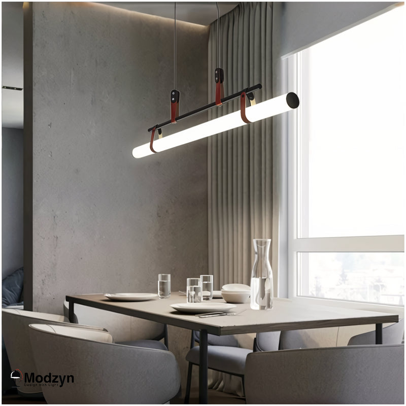 Люстра Tubus Line Lamp Black Modzyn Design 250914-241926