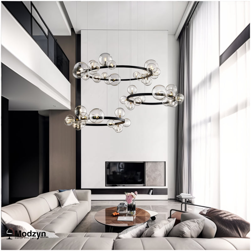 Люстра Modo Bubbles Black Modzyn Design 250914-241929