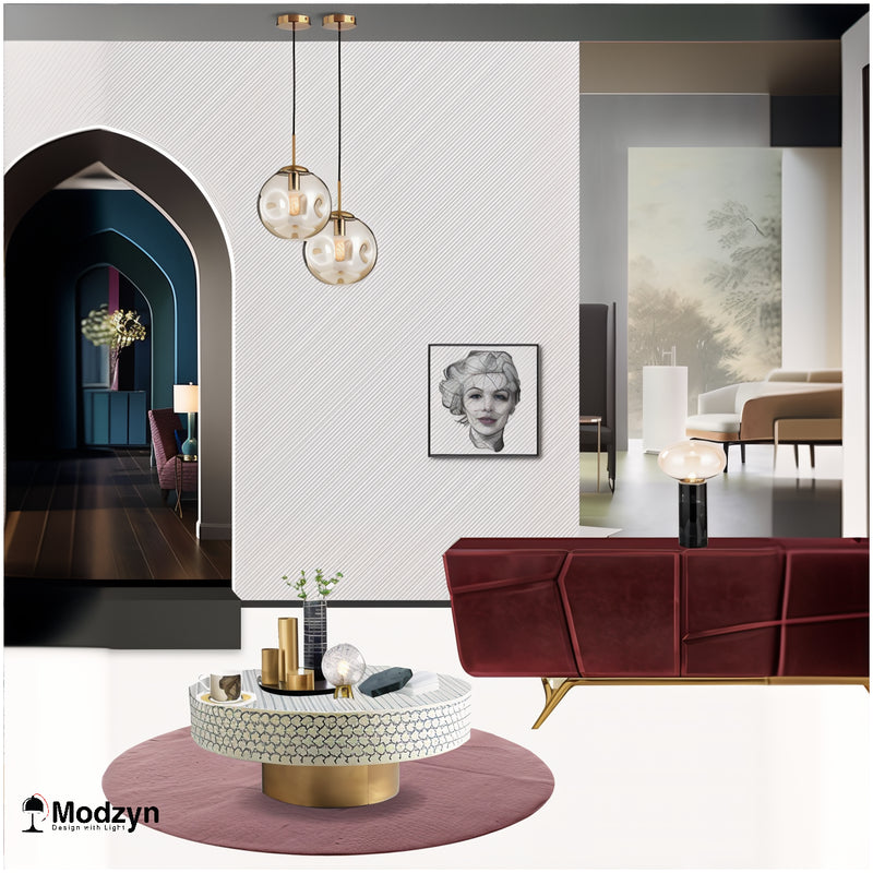 Підвісна Серія Люстр Fossa Bubbles Modzyn Design 250914-242139