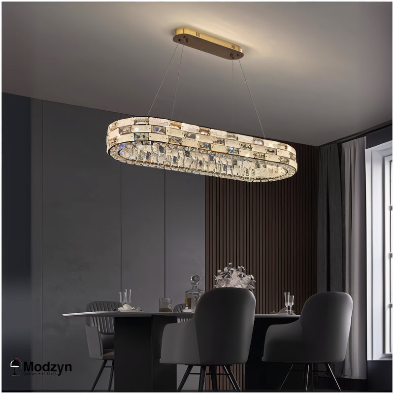 Люстра Luri Led Crystal Oval Modzyn Design 250914-242260