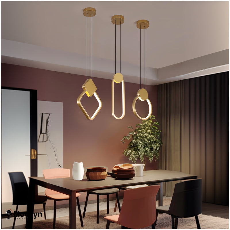 Люстра Curly Lamp Gold Modzyn Design 250914-242270