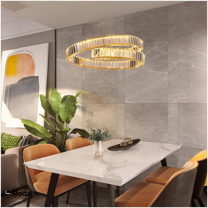 Люстра Pair Circle Crystal Modzyn Design 250914-242373