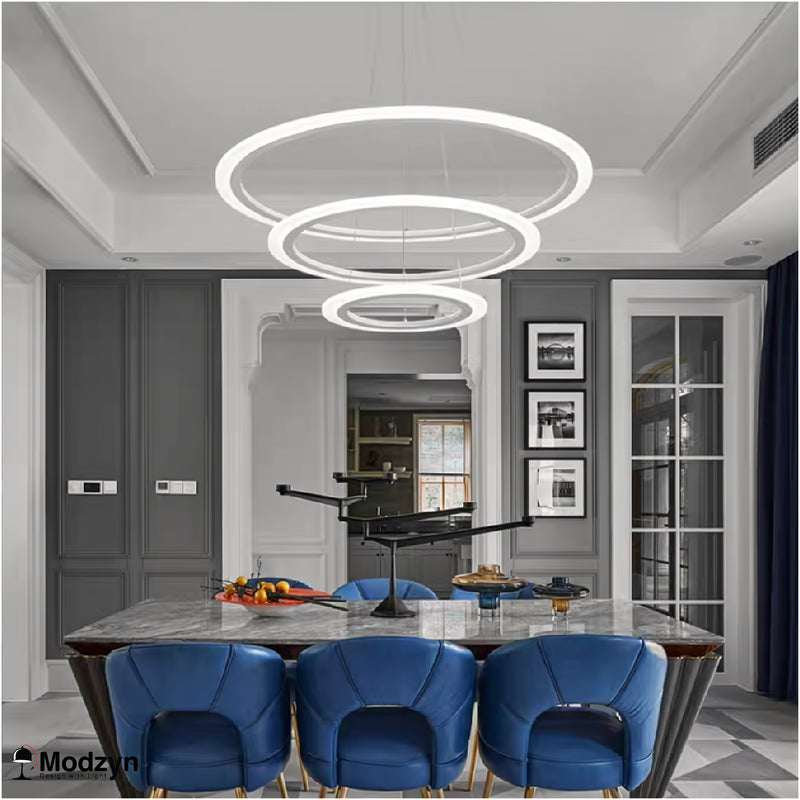 Люстра Cerchi Piatti Led Modzyn Design 250914-242397