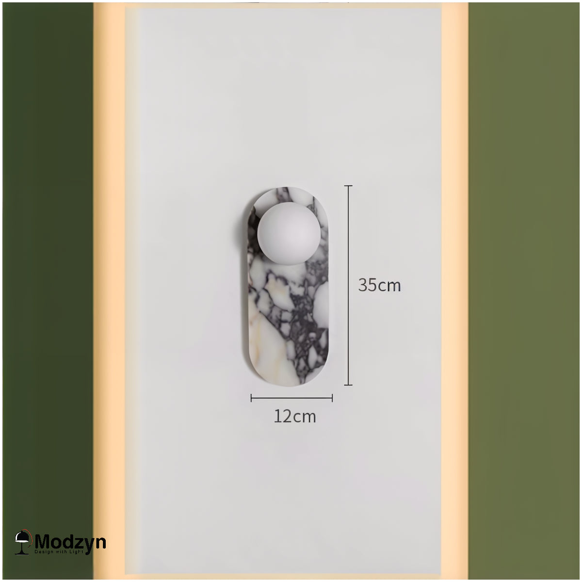 Настінний Світильник Coun Marble Light Modzyn Design 251114-248659