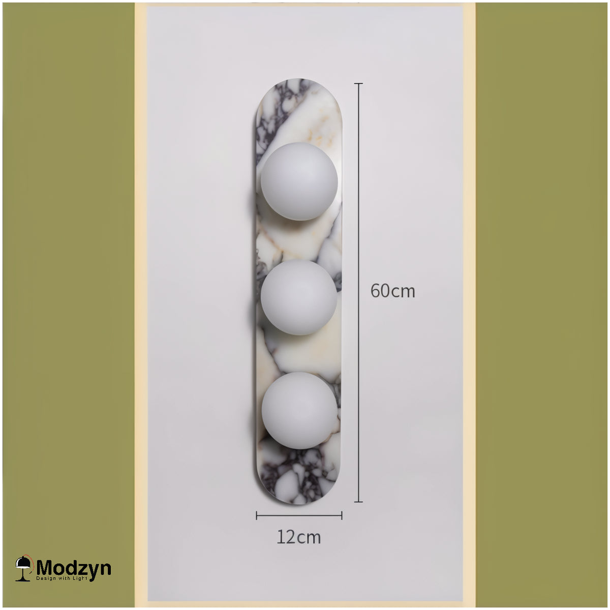 Настінний Світильник Coun Marble Light Modzyn Design 251114-248674