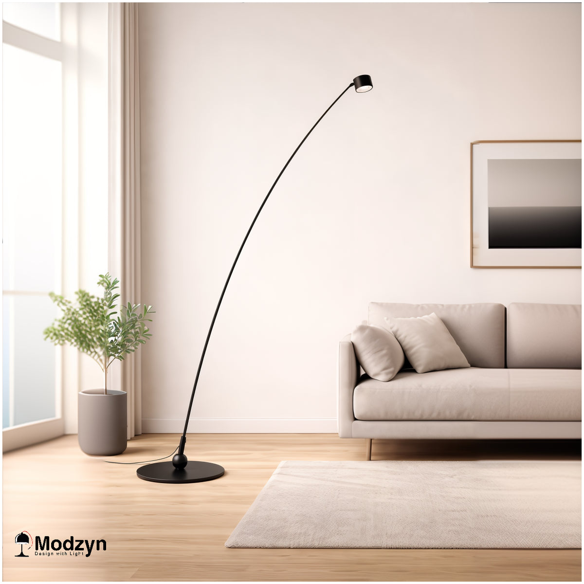Торшер Для Підлоги Noir Line Modzyn Design 260614-248788
