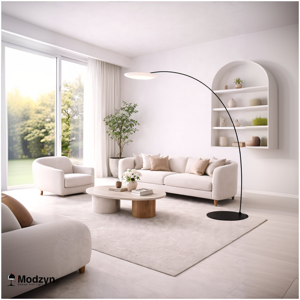 Торшер Підлоговий Arco Puro Modzyn Design 260614-248819