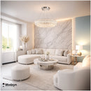 Люстра Crystal Halo Chrome Modzyn Design 260614-248862