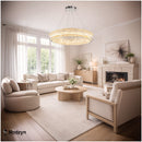 Люстра Crystal Halo Chrome Modzyn Design 260614-248898