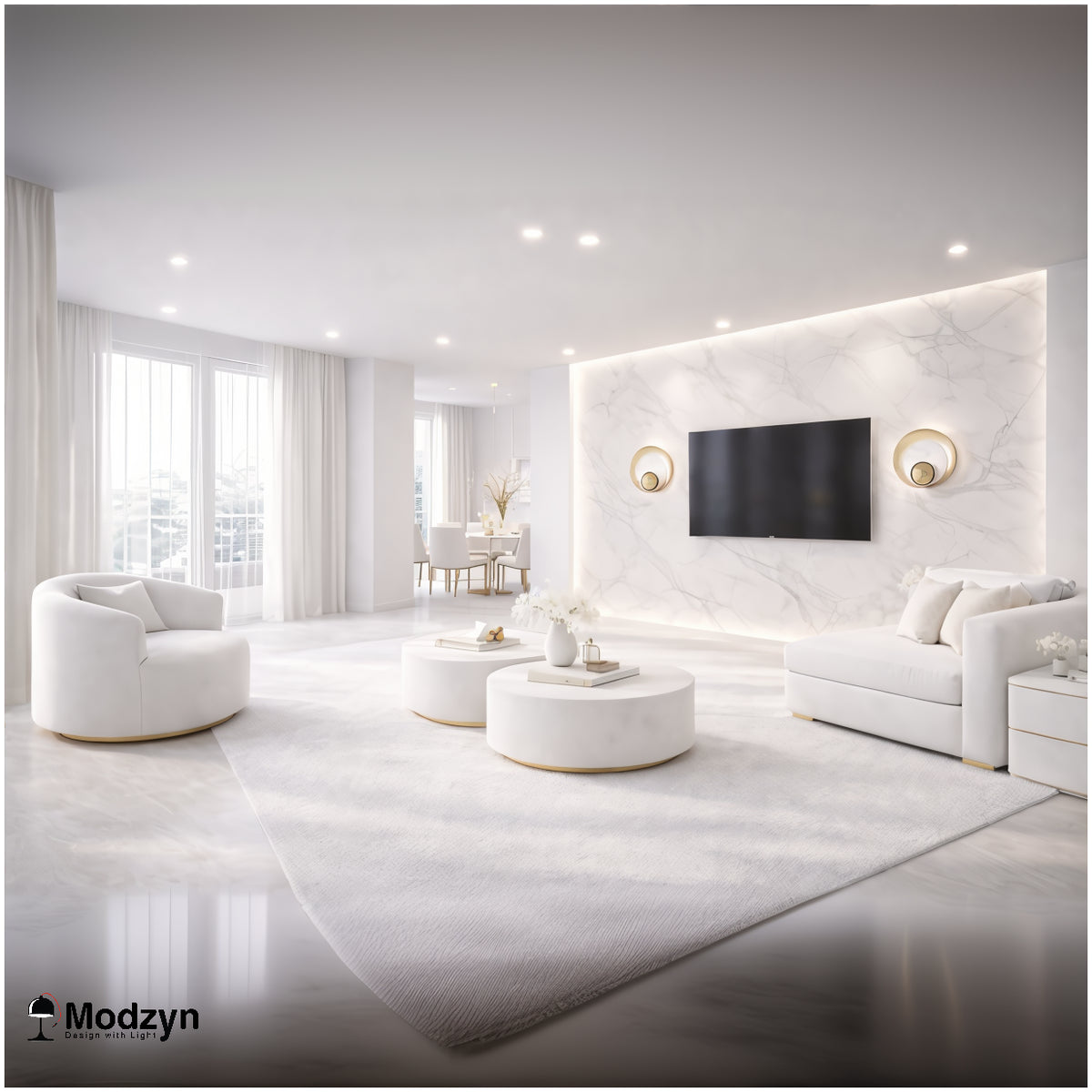 Настінний Світильник Velar Marble Modzyn Design 260614-248903