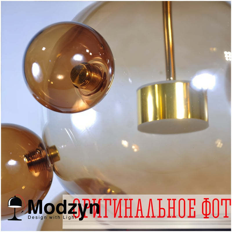 Підвіс Led Bubbles Coffee 5+1 Modzyn Design 21103-37666