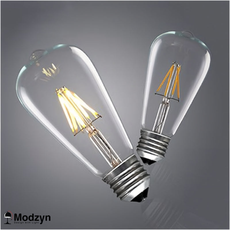 Лампа Едісона Led St64 6w 2200k Modzyn Design 21103-37749