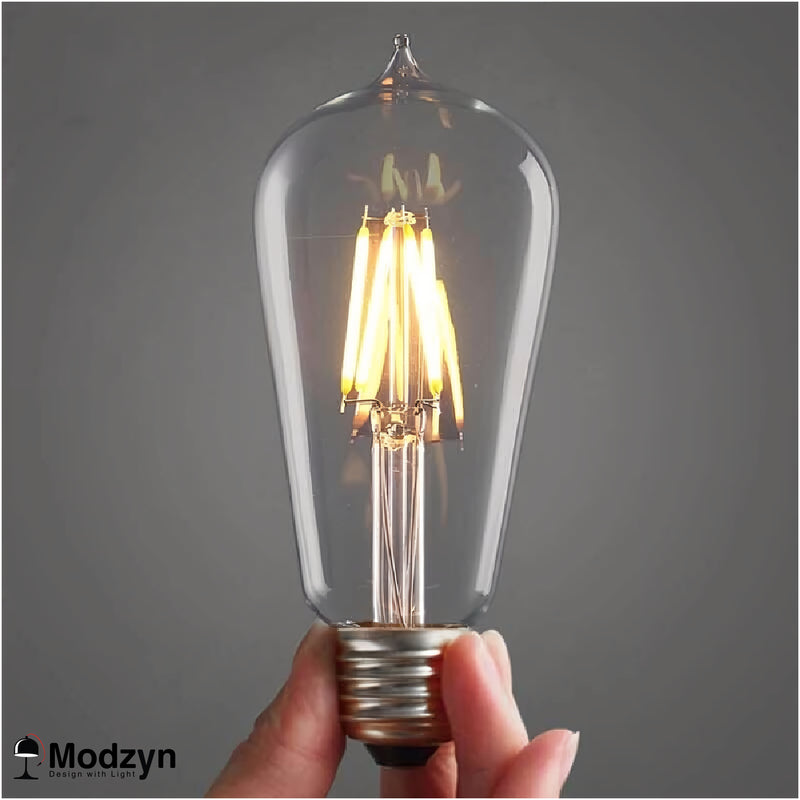 Лампа Едісона Led St64 6w 2200k Modzyn Design 21103-37749