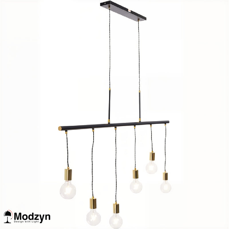 Люстра Pole Black Six Modzyn Design 21103-37763