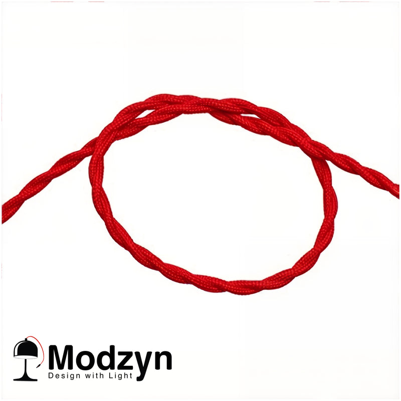 Провід Кручений У Тканинному Обплетенні Red Modzyn Design 21103-37895