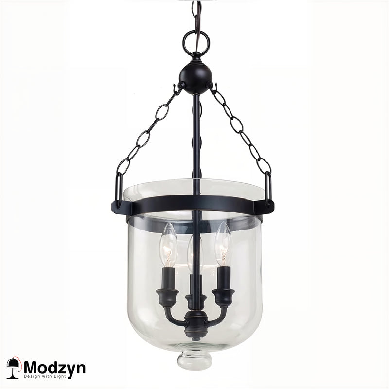 Підвіс Glass Cup Black Clear Modzyn Design 21103-37934