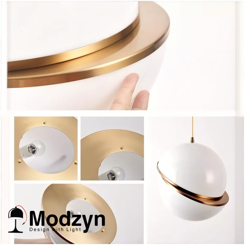 Підвіс Semicircle White Gold Modzyn Design 21103-38160