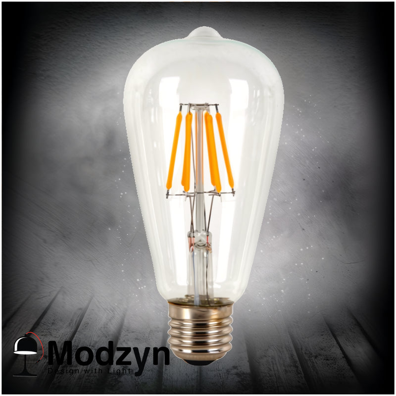 Лампа Едісона Led Диммована St64 6w 1800k Modzyn Design 21103-38169