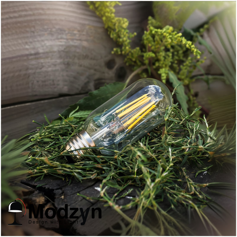 Лампа Едісона Led T45 6w 1800k Димована Modzyn Design 21103-38202