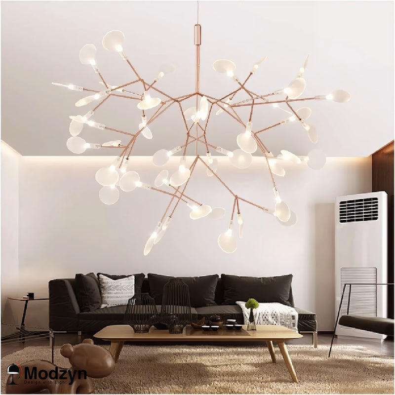 Люстра Led Petals Copper Modzyn Design 21103-38234