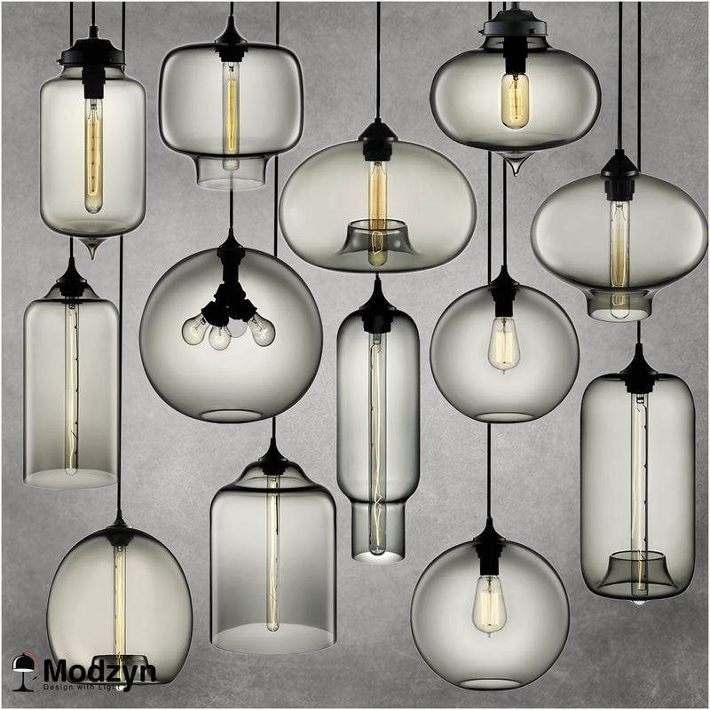 Підвіс Loft Glass Smoky Grey Modzyn Design 21103-38259
