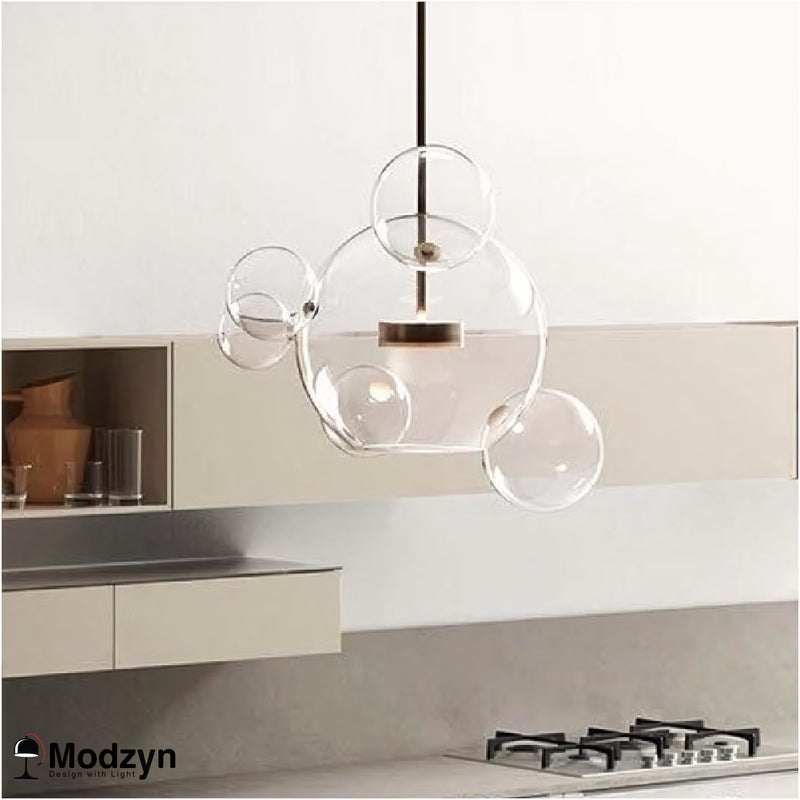 Підвіс Led Bubbles Clear 5+1 Modzyn Design 21103-38321