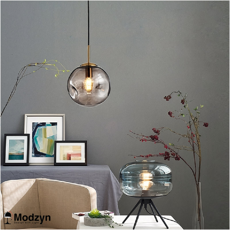 Підвіс Loft Glass Smoky Grey Modzyn Design 21103-38430