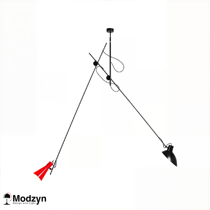 Підвіс Two Arm Black Red Modzyn Design 21103-38543