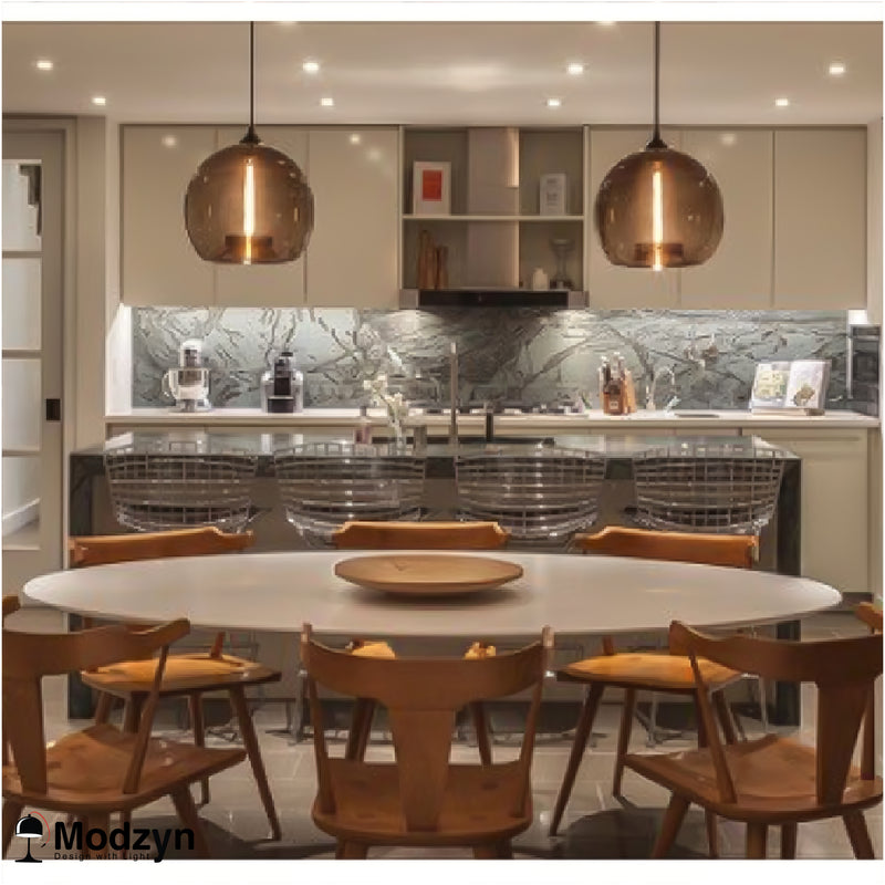 Підвіс Loft Glass Coffee Modzyn Design 22053-42726