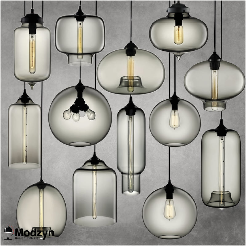 Підвіс Loft Glass Smoky Grey Modzyn Design 22053-42756