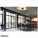 Люстра Led Black Gold Modzyn Design 22083-45002