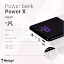 Power Bank Power X Q500 30000mah Modzyn Design 23013-57646