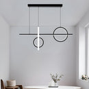 Підвісний світильник Black ideal geometry L1000 Led 55W 3000K 4000K 6000K Black 241010-200001104