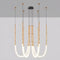 Підвісний світильник Kafie Led amp 90W 4000K Gold 250618-200001647