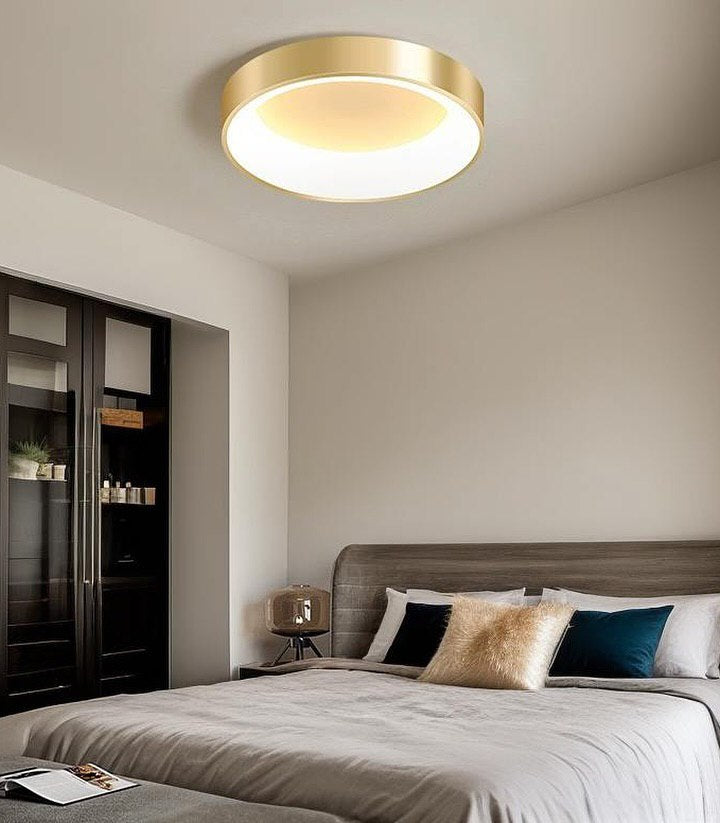 Стельові світильники Ceiling Gold H100 3000K 4000K 6000K D300 Led 25W / D400 Led 35W / D500 Led 45W 241210-200001311