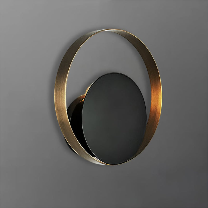Настінний світильник Oreo D-25cm G9 Black + Gold 250618-200001644