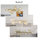 Підвісні світильники Bubbles Gold + Amber L790 7xG9 / L820 9xG9 / L1150 12xG9 231118-200000577