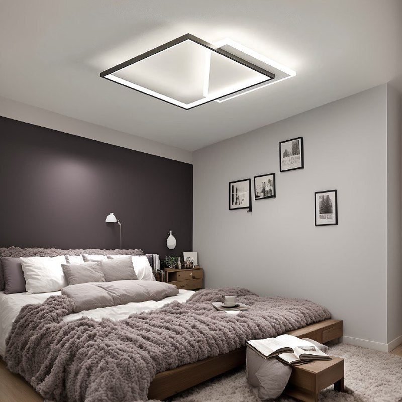 Стельовий світильник Double ceiling L500 Led 36W 3000K 4000K 6000K Black + White 240676-200000950