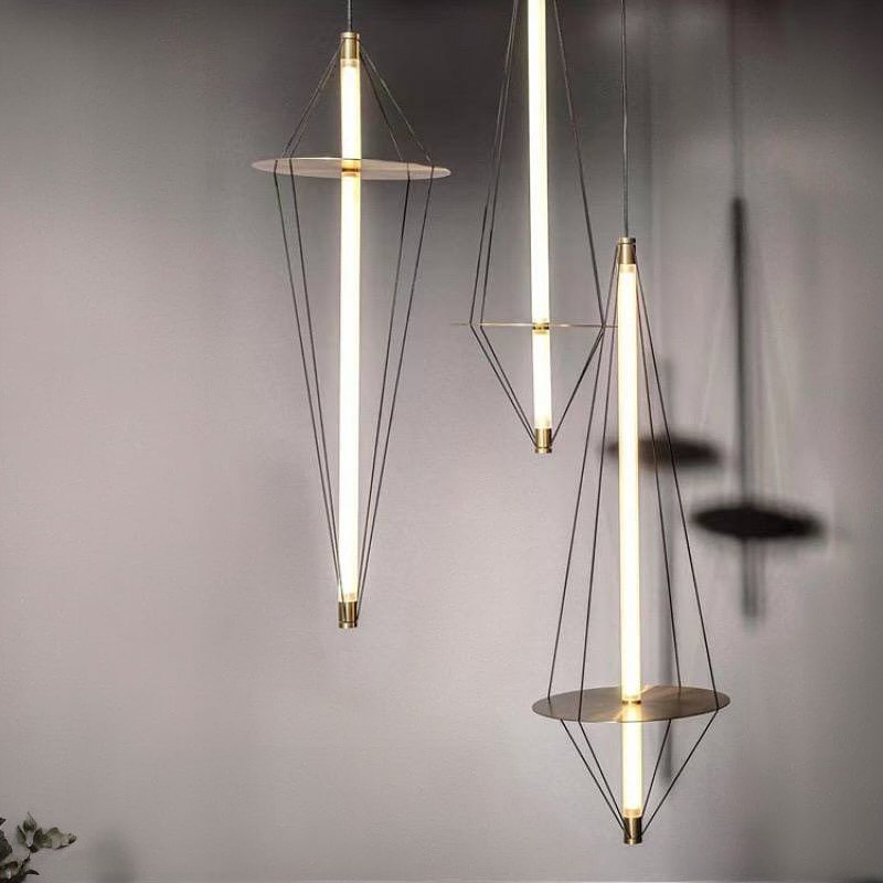 Підвісні світильники Geometry D300 L700 Led 17W / L900 Led 22W Gold 250222-200001459