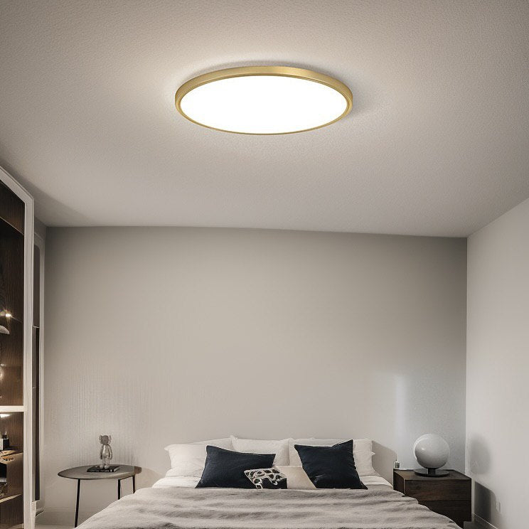 Стельові світильники Ceiling Ultra slim H25 3000K 4000K 6000K  D300 Led 18W / D400 Led 24W / D500 Led 36W Gold 241210-200001318