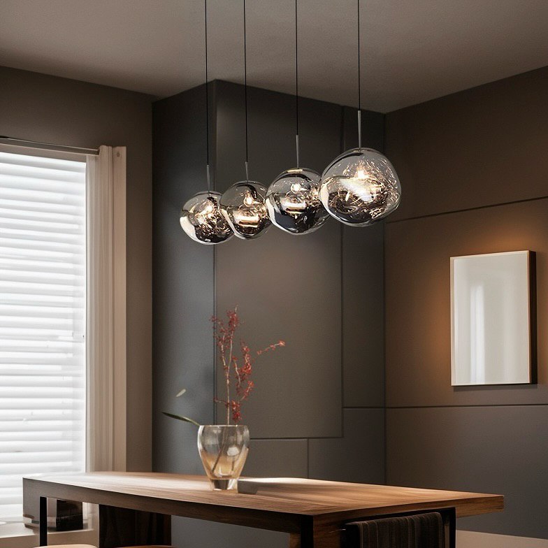Підвісні світильники Melt plasm Hmax 1200 1xE27 D180 / D280 / D380 Chrome 241222-200001332