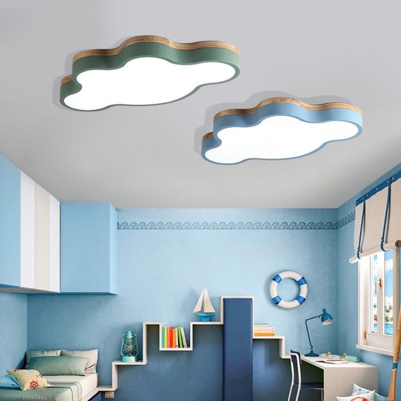 Стельові люстри Cloudlet L600 Led 36W Green / Yellow / Pink / Blue / White / Gray 230810-200000242