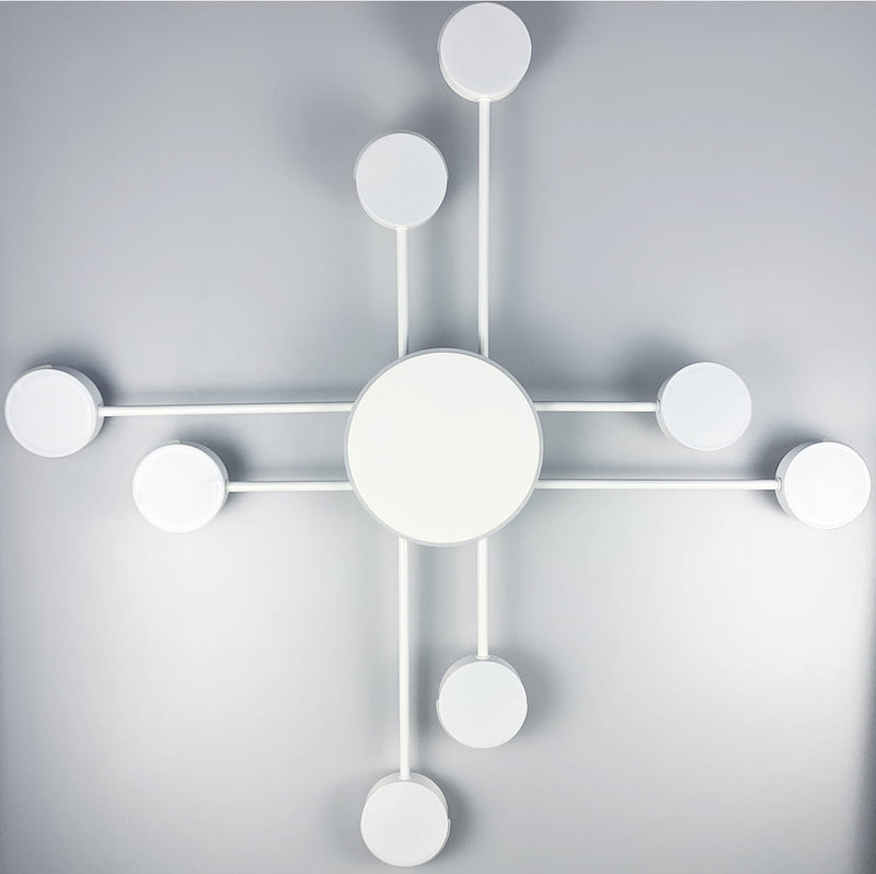 Стельові люстри Супутник White 3000K-4500K-6000K Led 38W D650 / Led 70W D970 / Led 78W D1030 230618-200000182