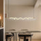 Підвісний світильник Rope glass L1000 Led 62W 3000K 4000K 6000K Gold 250222-200001481