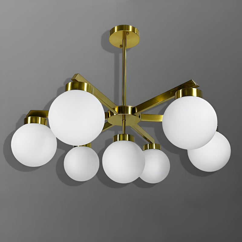 Підвісні світильники Light Aura D600 4xG9 / 7xG9 Gold + White 241118-200001281